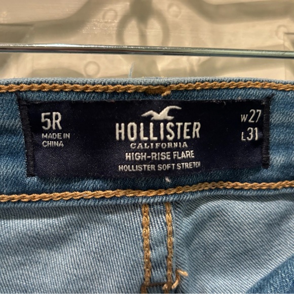 Hollister Patchwork Flare Jeans - Picture 4 of 6